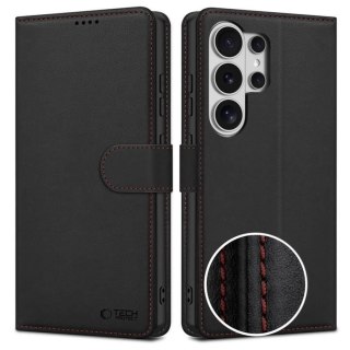 Etui futerał na Samsung Galaxy S26 Ultra Wallet - czarno czerwony