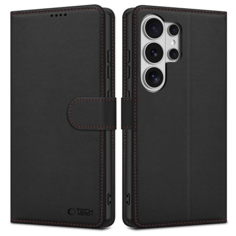 Etui futerał na Samsung Galaxy S26 Ultra Wallet - czarno czerwony