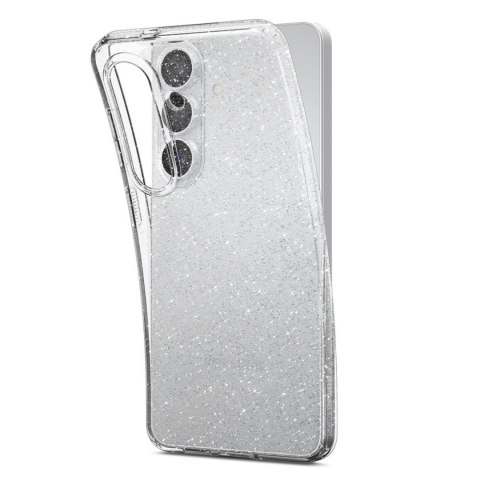 Etui pokrowiec na Samsung Galaxy S26 Liquid Crystal Glitter - brokatowo przezroczysty