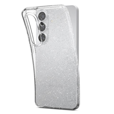Etui pokrowiec na Samsung Galaxy S26 Liquid Crystal Glitter - brokatowo przezroczysty