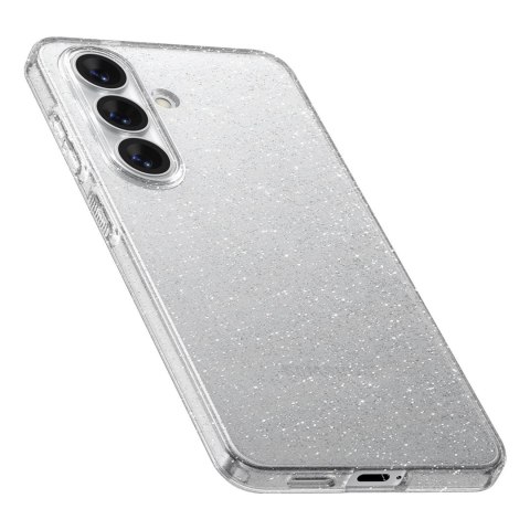 Etui pokrowiec na Samsung Galaxy S26 Liquid Crystal Glitter - brokatowo przezroczysty