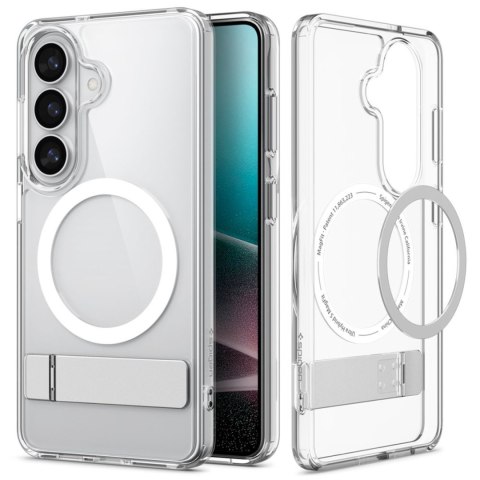 Etui pokrowiec na Samsung Galaxy S26+ Ultra Hybrid S Mag MagSafe - przezroczysto biały