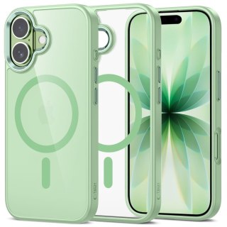 Etui pokrowiec na iPhone 17 MagMat MagSafe - przezroczysto zielone