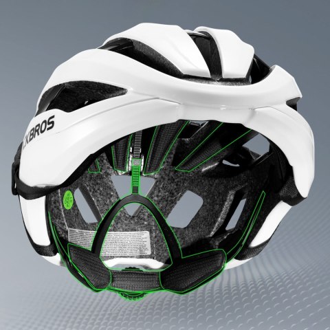 Kask ochronny na rower hulajnogę LK-79 58-62 cm - biały