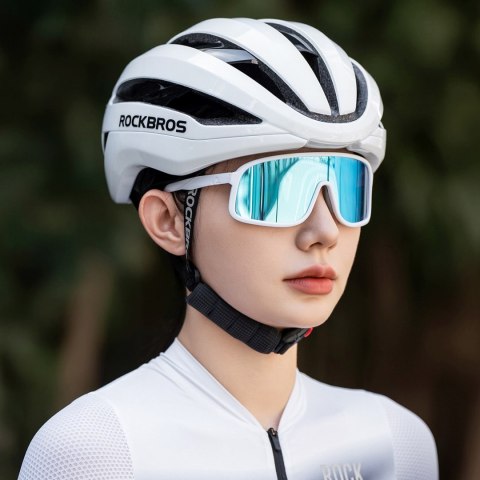 Kask ochronny na rower hulajnogę LK-79 58-62 cm - biały