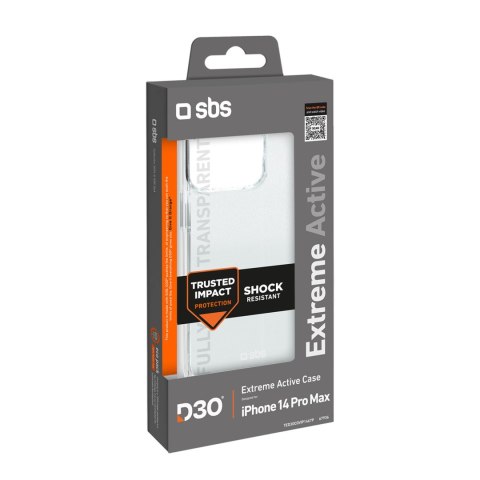 Etui pokrowiec do iPhone 14 Pro Max D3O - przezroczysty