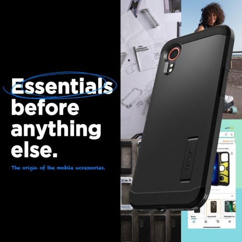 Etui pokrowiec na Samsung Galaxy XCover 7 Tough Armor - czarny
