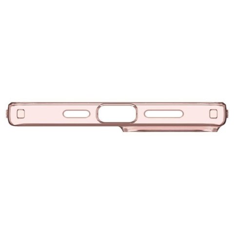 Etui pokrowiec na iPhone 15 Plus Crystal Flex - różowo przezroczysty