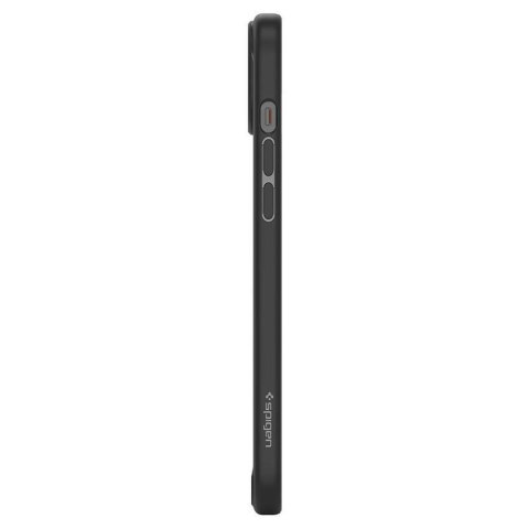 Etui pokrowiec na iPhone 15 Plus Crystal Hybrid - przezroczysto-czarne