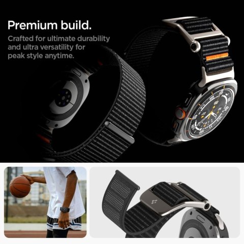 Pasek na Samsung Galaxy Watch Ultra 47 mm DuraPro - czarny