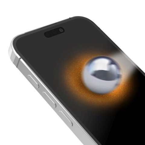 Szkło hartowane z ramką do iPhone 15 Tempered Glass D3O