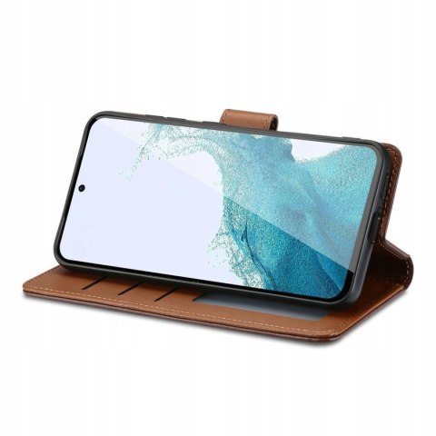 Etui pokrowiec futerał z klapką na Motorola EDGE 50 NEO Wallet - czarny