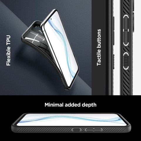 Etui pokrowiec na Samsung Galaxy A54 5G Liquid Air - czarny mat