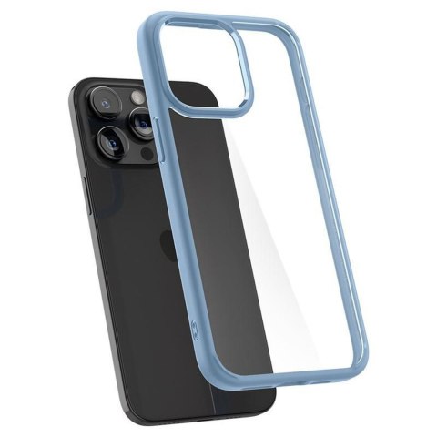 Etui pokrowiec na iPhone 15 Pro Max Ultra Hybrid - jasnoniebieski