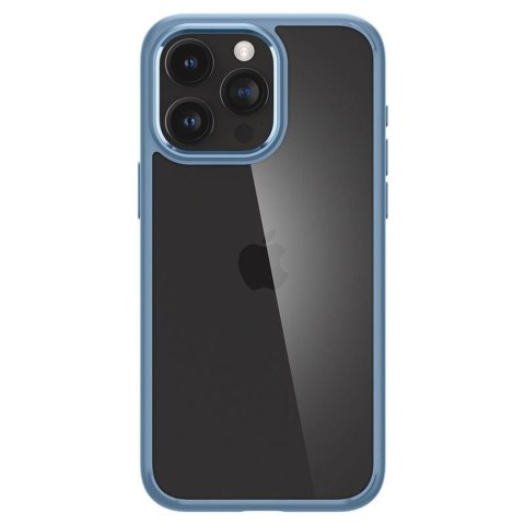 Etui pokrowiec na iPhone 15 Pro Max Ultra Hybrid - jasnoniebieski