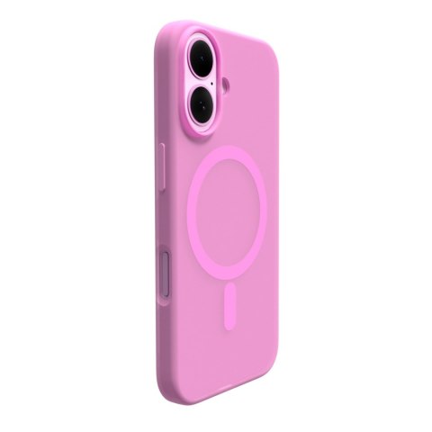 Etui silikonowe do iPhone 16 Daylight MagSafe - różowe