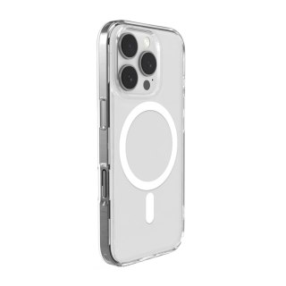 Etui silikonowe do iPhone 16 Pro Max Mag MagSafe - przezroczyste