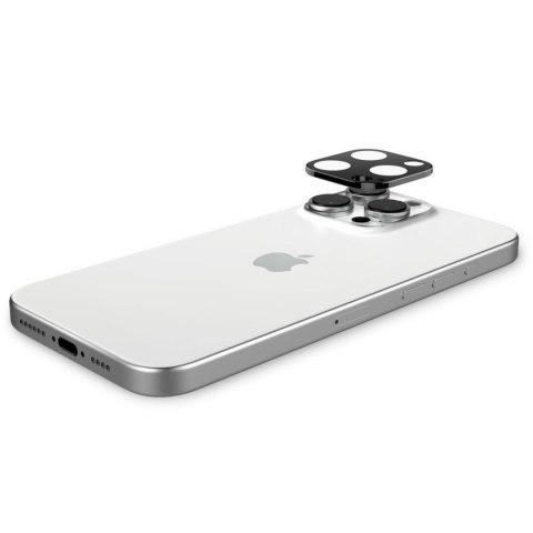 Osłona aparatu na iPhone 14 Pro / Pro Max / 15 Pro / Pro Max / 16 Pro / Pro Max czarna - 2 szt.