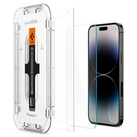 Szkło hartowane na iPhone 14 Pro z aplikatorem Glas.tR EZ Fit - 2 szt.