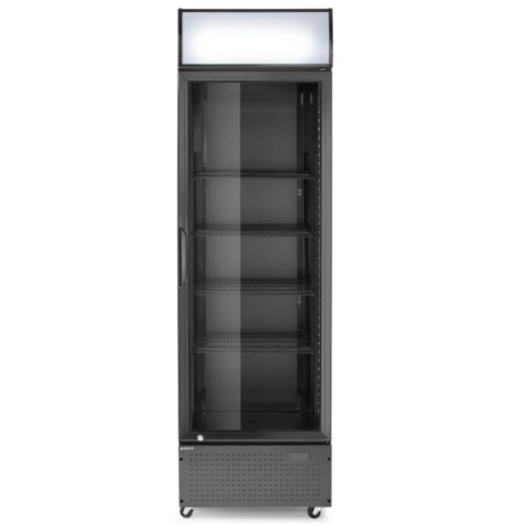Lodówka chłodziarka barowa 1-drzwiowa z podświetlanym panelem 254 l 250 W