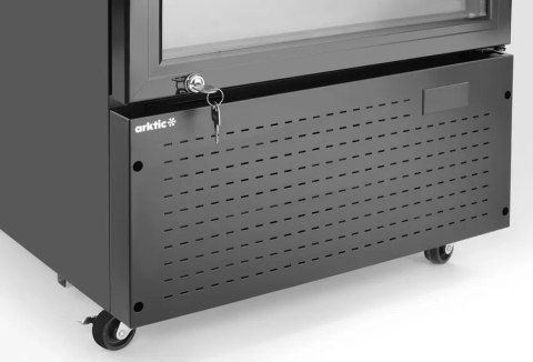 Lodówka chłodziarka barowa 1-drzwiowa z podświetlanym panelem 254 l 250 W