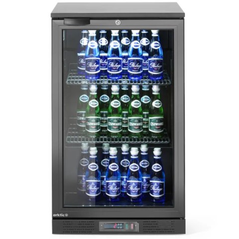 Lodówka chłodziarka barowa na napoje 1-drzwiowa LED 86 l 120 W 50x53x87 cm