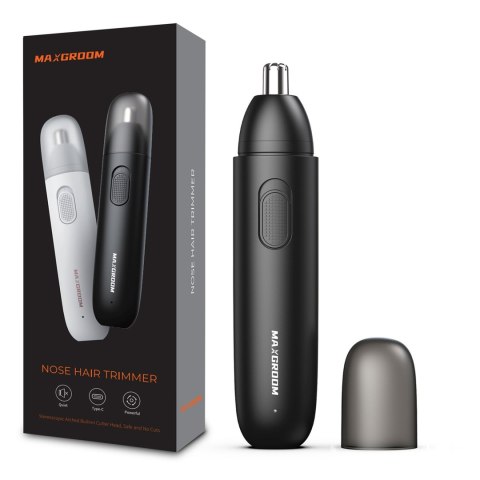 Trymer golarka do nosa uszu i brwi USB-C - czarny