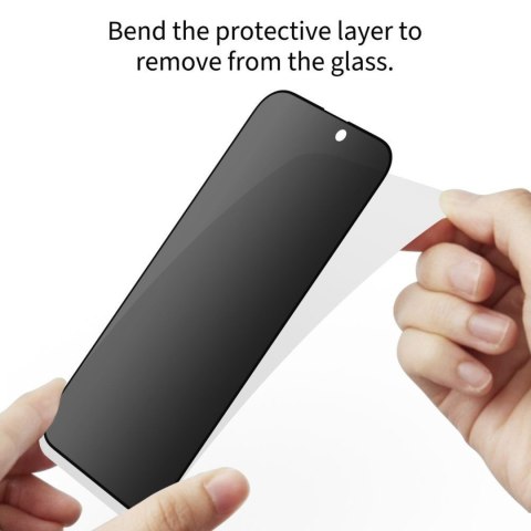 Szkło prywatyzujące na iPhone 16 Pro / 17 / 17 Pro - 2 szt.
