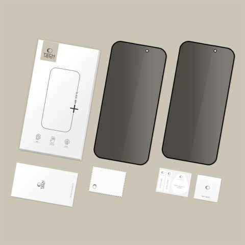 Szkło prywatyzujące na iPhone 16 Pro / 17 / 17 Pro - 2 szt.