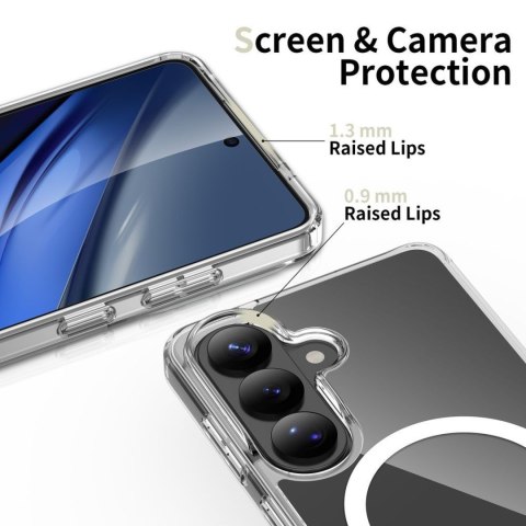 Etui pokrowiec na Samsung Galaxy A36 / A56 / A37 5G FlexAir Hybrid MagSafe - przezroczysty