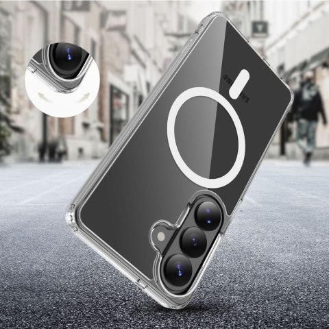 Etui pokrowiec na Samsung Galaxy A36 / A56 / A37 5G FlexAir Hybrid MagSafe - przezroczysty