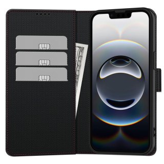 Etui pokrowiec na Samsung Galaxy A56 5G Wallet RS - czarny
