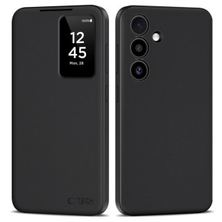 Etui pokrowiec na Samsung Galaxy S25 FE Smart Wallet - czarny mat