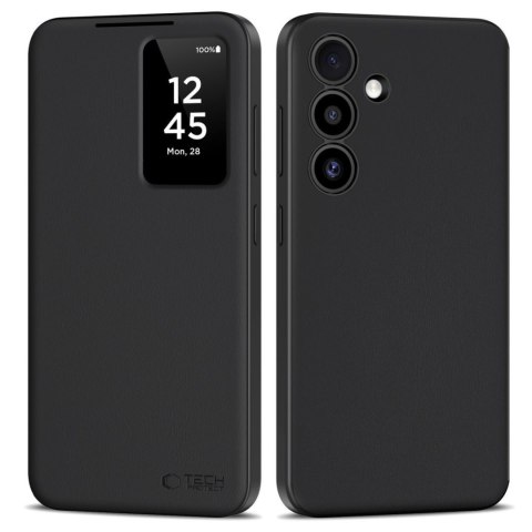 Etui pokrowiec na Samsung Galaxy S25 FE Smart Wallet - czarny mat