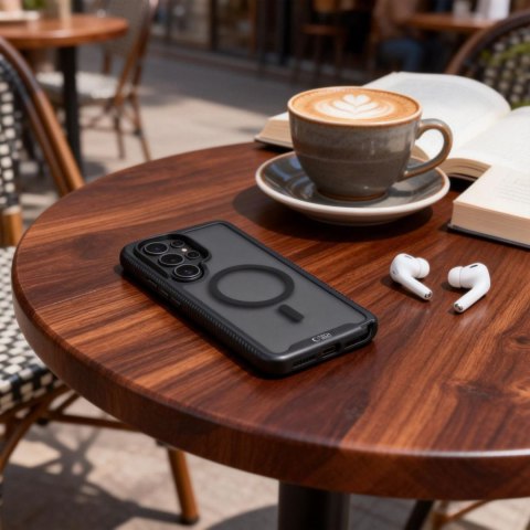 Etui pokrowiec na Samsung Galaxy S26 Ultra Defense MagSafe - czarny