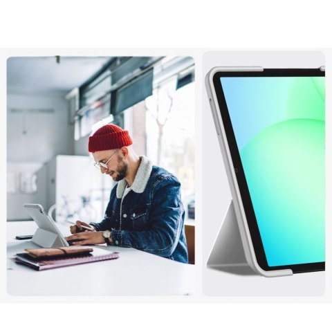 Etui pokrowiec na Samsung Galaxy Tab A9+ / A11+ Plus 11.0 SmartCase - szary