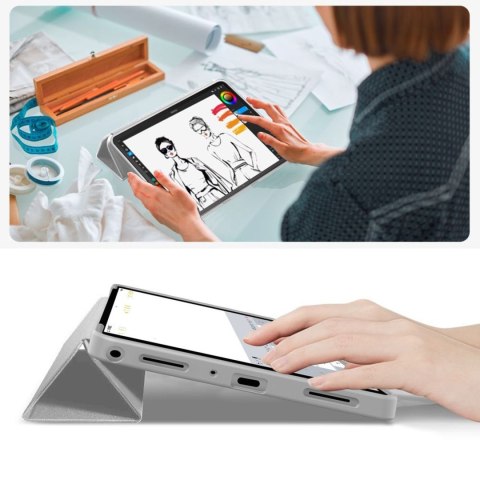 Etui pokrowiec na Samsung Galaxy Tab A9+ / A11+ Plus 11.0 SmartCase - szary