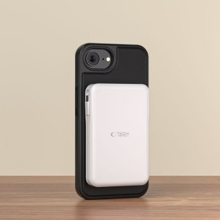 Etui pokrowiec na iPhone 16e / 17e Wallet MagSafe - czarny mat