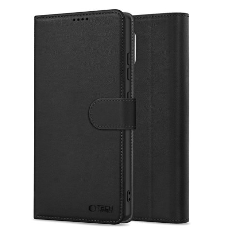 Etui pokrowiec na iPhone 16e / 17e Wallet - czarny mat