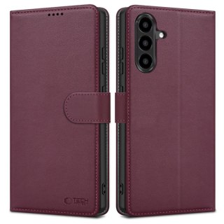 Etui pokrowiec z klapką na Samsung Galaxy A57 5G Wallet - bordowy
