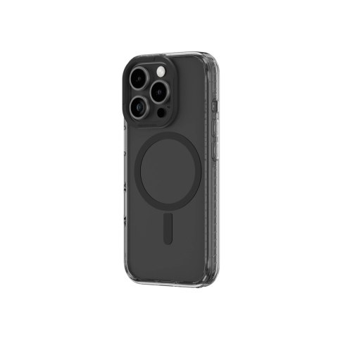 Etui silikonowe z pierścieniem magnetycznym do iPhone 16 Pro Titan Pro Mag Case - czarne