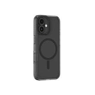 Etui silikonowe z pierścieniem magnetycznym do iPhone 16 Titan Pro Mag Case - czarne