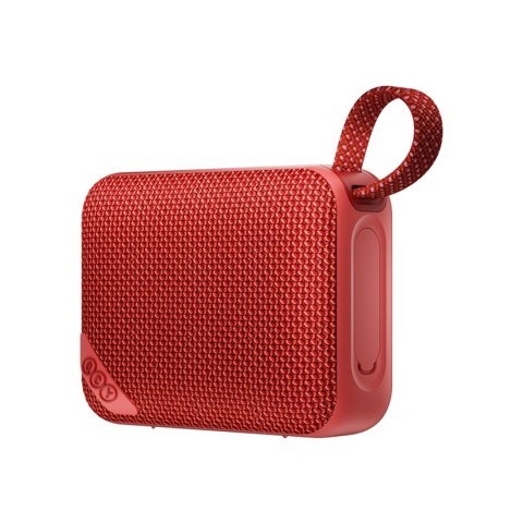 Głośnik bezprzewodowy Bluetooth z podświetleniem RGB IP67 - czerwony