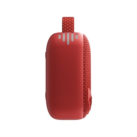 Głośnik bezprzewodowy Bluetooth z podświetleniem RGB IP67 - czerwony