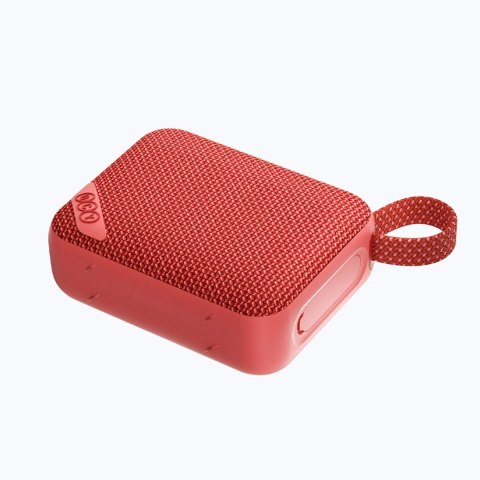 Głośnik bezprzewodowy Bluetooth z podświetleniem RGB IP67 - czerwony