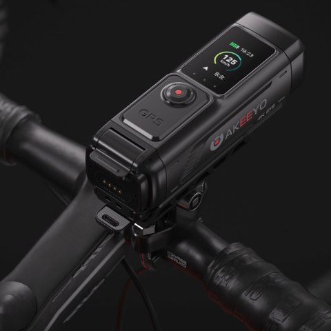 Kamera sportowa wideorejestrator 4K na kierownicę rower motocykl 730Pro - czarna