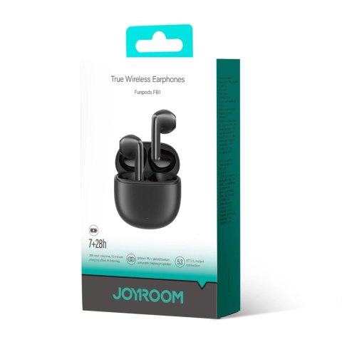 Słuchawki bezprzewodowe douszne Bluetooth TWS - czarne