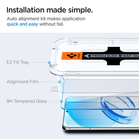 Szkło hartowane na Samsung Galaxy S23+ Glas.tR EZ Fit - 2 szt.