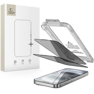 Szkło prywatyzujące na iPhone 15 / 16 Quick Set Spy+ - 2 szt.