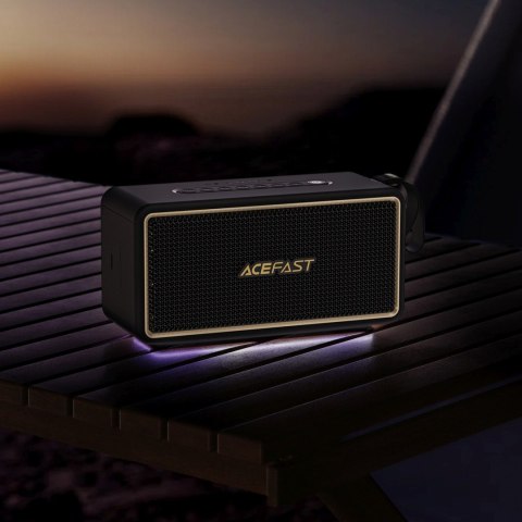 Głośnik bezprzewodowy z podświetleniem K3 Ultra RGB Bluetooth 4500 mAh - czarny